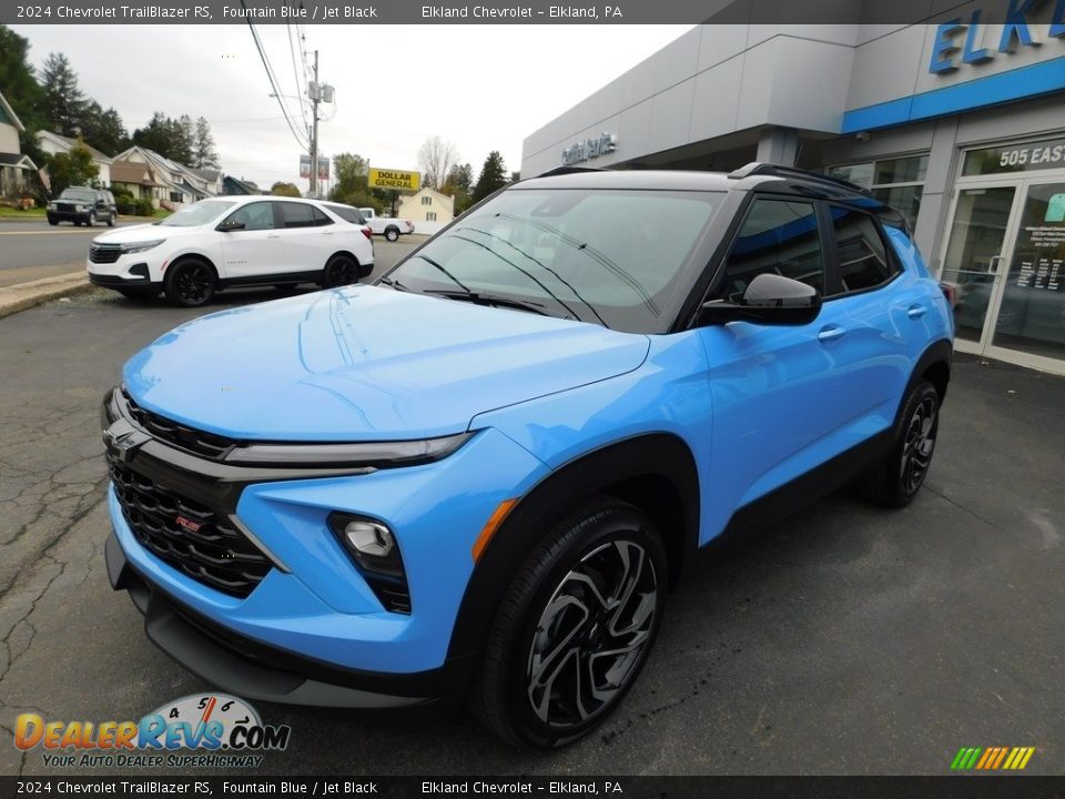 Fountain Blue 2024 Chevrolet TrailBlazer RS Photo #2