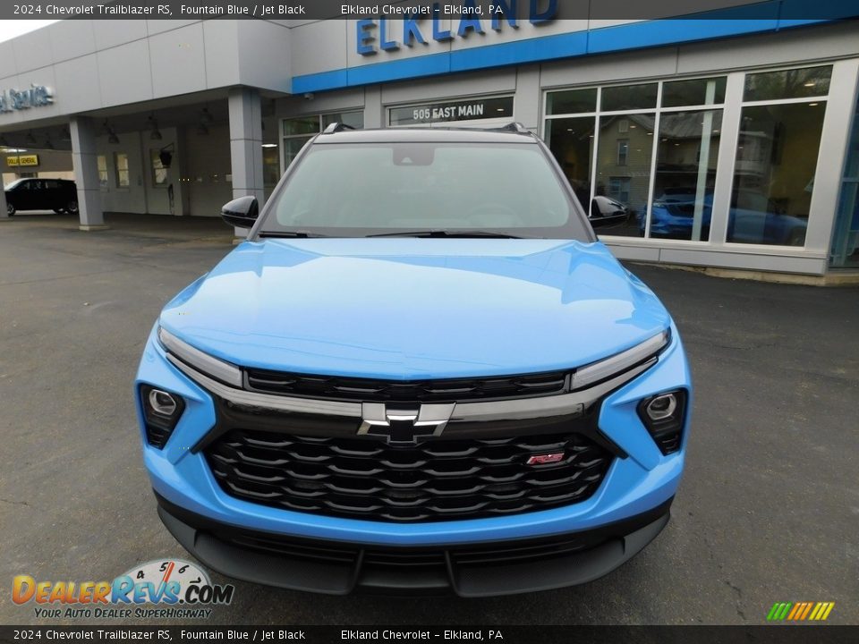 2024 Chevrolet Trailblazer RS Fountain Blue / Jet Black Photo #3