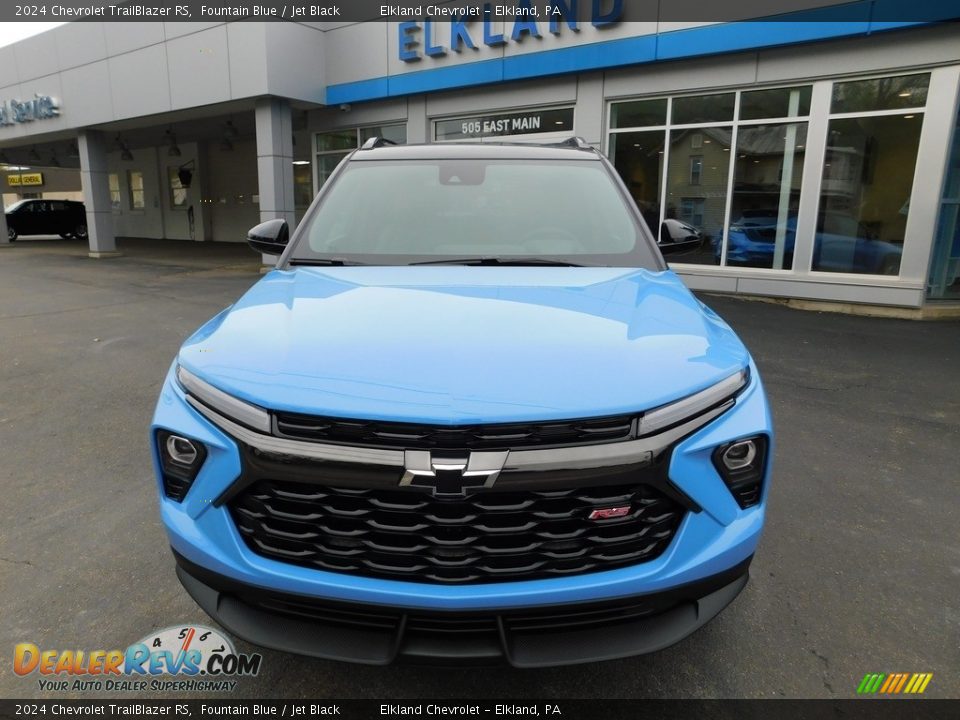 2024 Chevrolet TrailBlazer RS Fountain Blue / Jet Black Photo #3