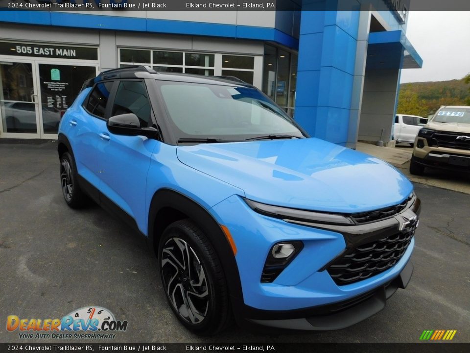 Fountain Blue 2024 Chevrolet Trailblazer RS Photo #4