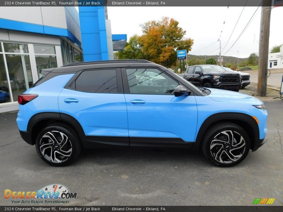 Fountain Blue 2024 Chevrolet TrailBlazer RS Photo #6