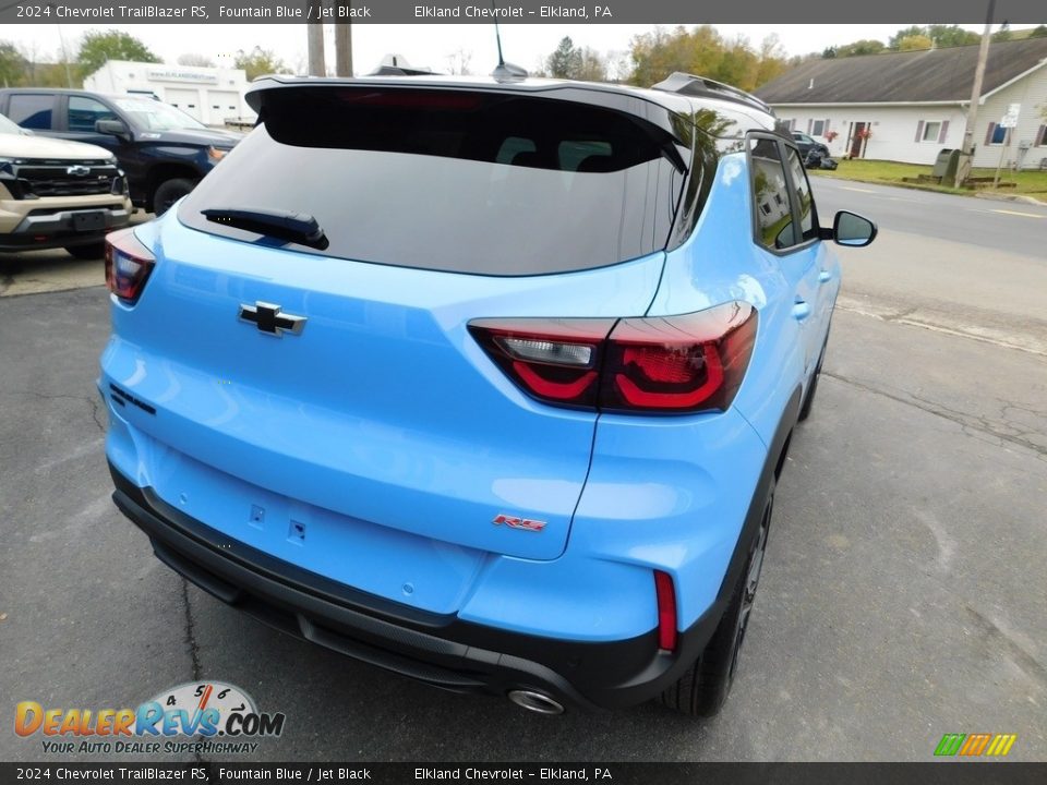 Fountain Blue 2024 Chevrolet TrailBlazer RS Photo #8