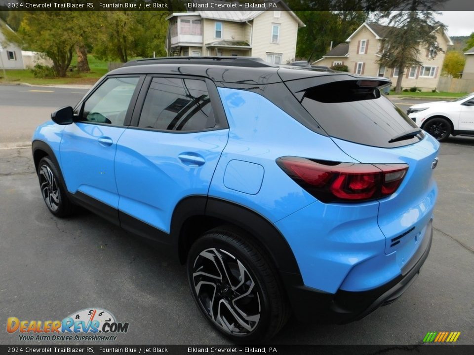 Fountain Blue 2024 Chevrolet Trailblazer RS Photo #10