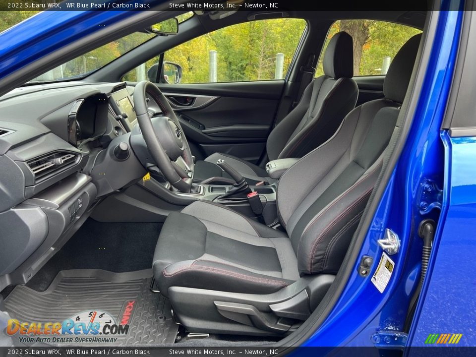 Carbon Black Interior - 2022 Subaru WRX  Photo #12