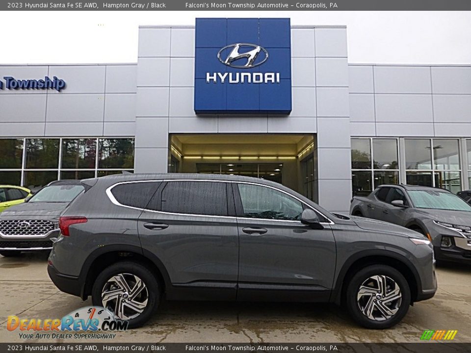2023 Hyundai Santa Fe SE AWD Hampton Gray / Black Photo #1