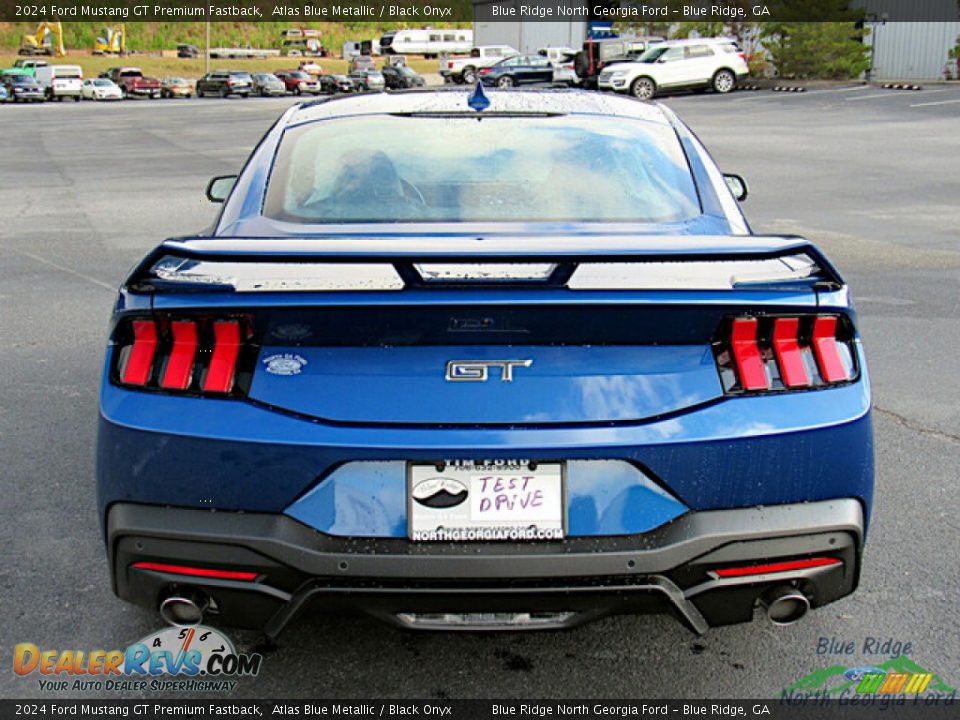 Exhaust of 2024 Ford Mustang GT Premium Fastback Photo #5