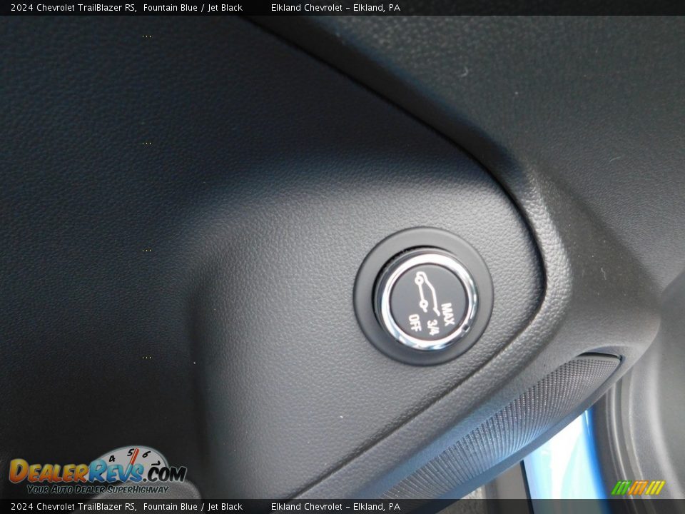 2024 Chevrolet TrailBlazer RS Fountain Blue / Jet Black Photo #18