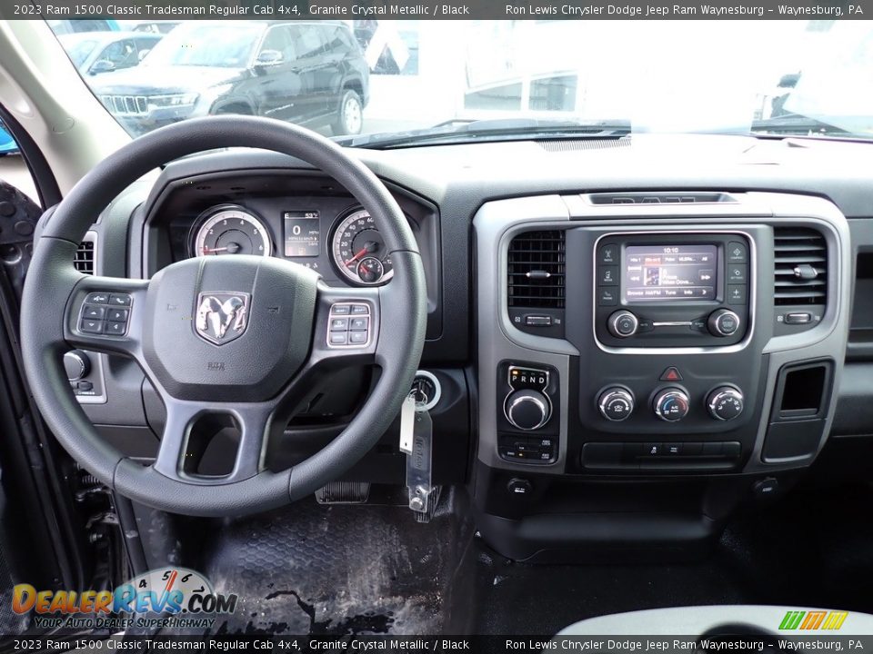 Dashboard of 2023 Ram 1500 Classic Tradesman Regular Cab 4x4 Photo #13