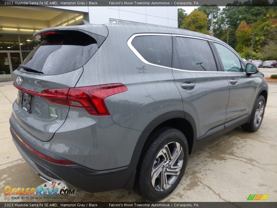 2023 Hyundai Santa Fe SE AWD Hampton Gray / Black Photo #2