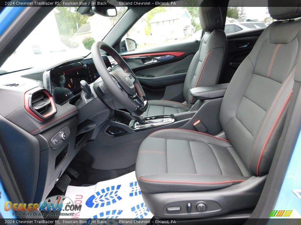 Jet Black Interior - 2024 Chevrolet TrailBlazer RS Photo #19