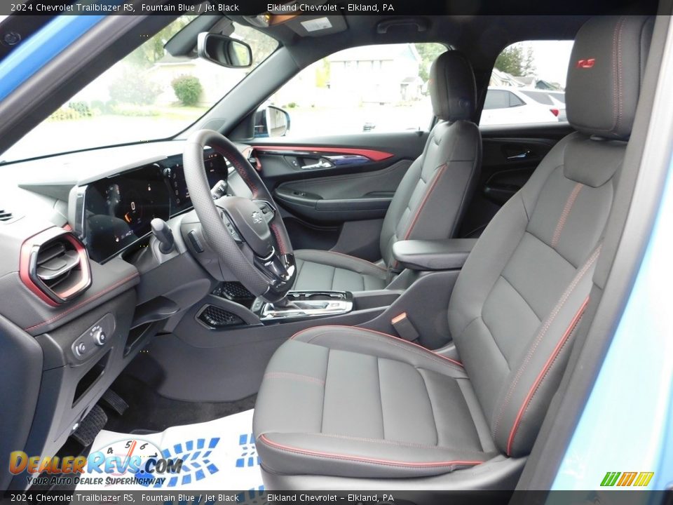 Jet Black Interior - 2024 Chevrolet Trailblazer RS Photo #21