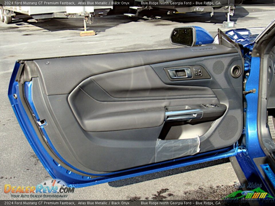 Door Panel of 2024 Ford Mustang GT Premium Fastback Photo #10