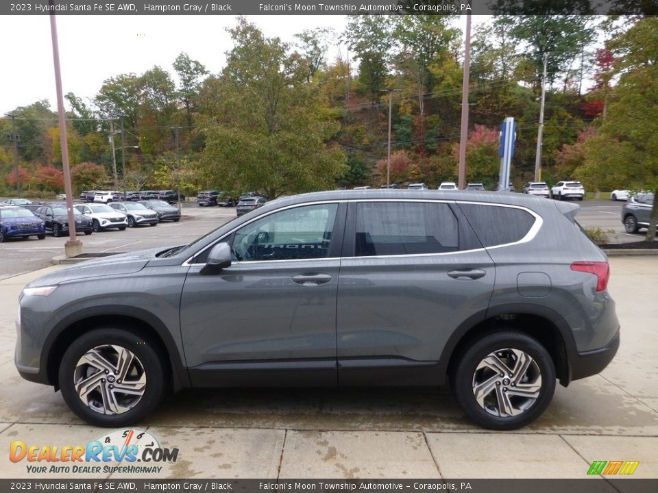 2023 Hyundai Santa Fe SE AWD Hampton Gray / Black Photo #6