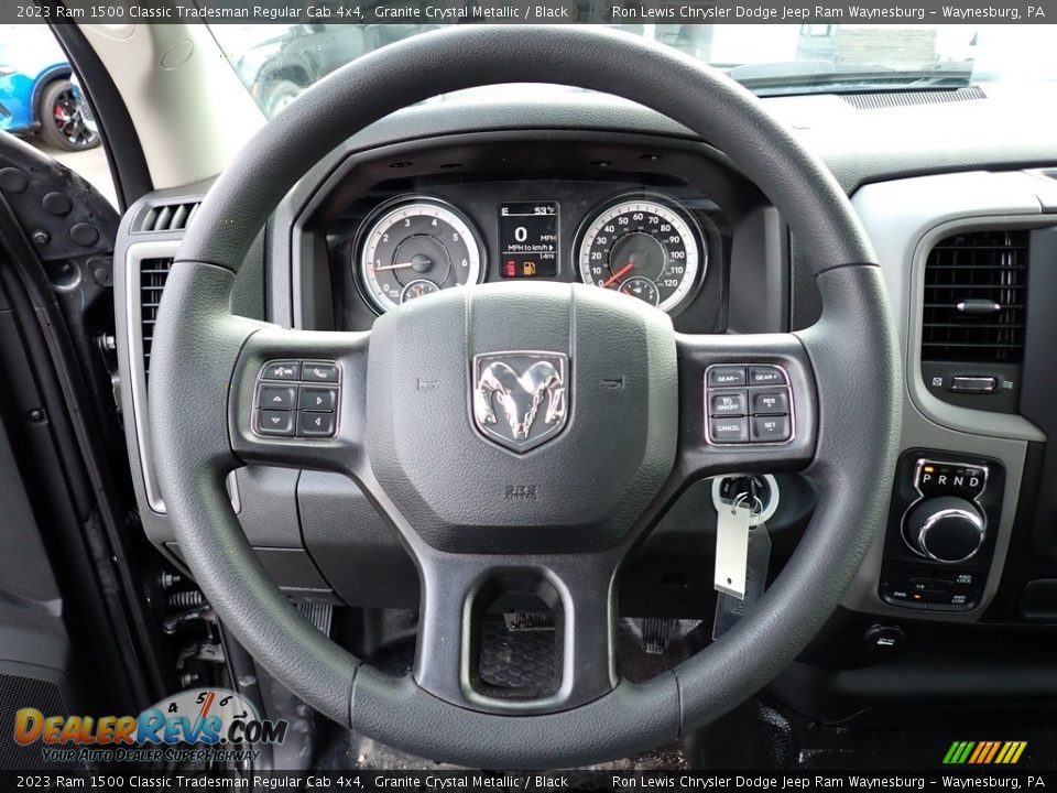 2023 Ram 1500 Classic Tradesman Regular Cab 4x4 Steering Wheel Photo #17