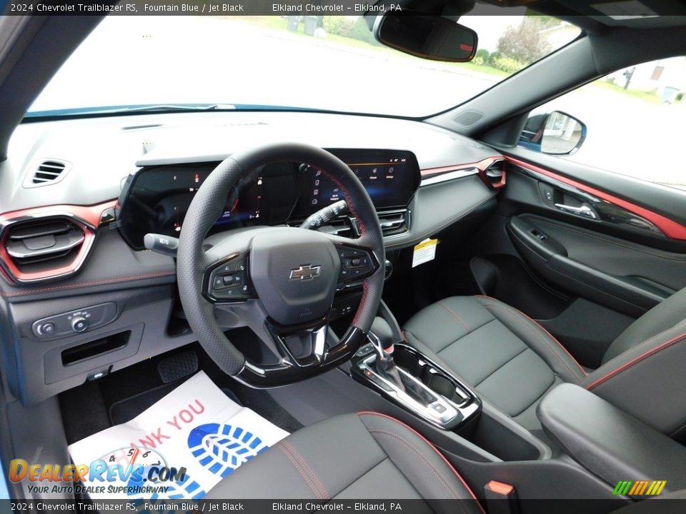 Front Seat of 2024 Chevrolet Trailblazer RS Photo #22
