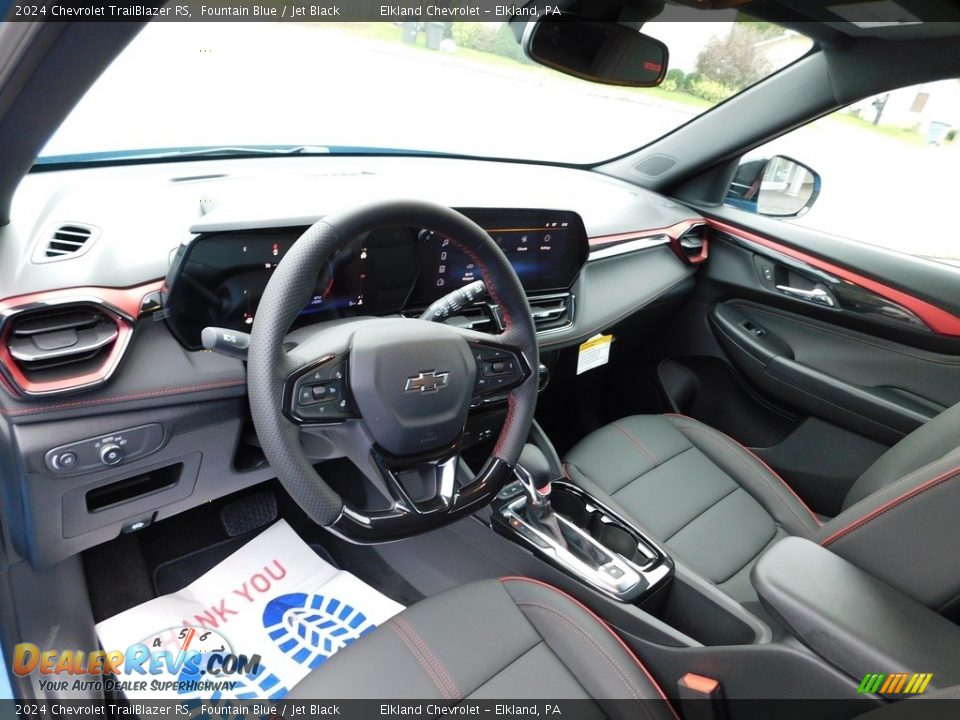 Front Seat of 2024 Chevrolet TrailBlazer RS Photo #22