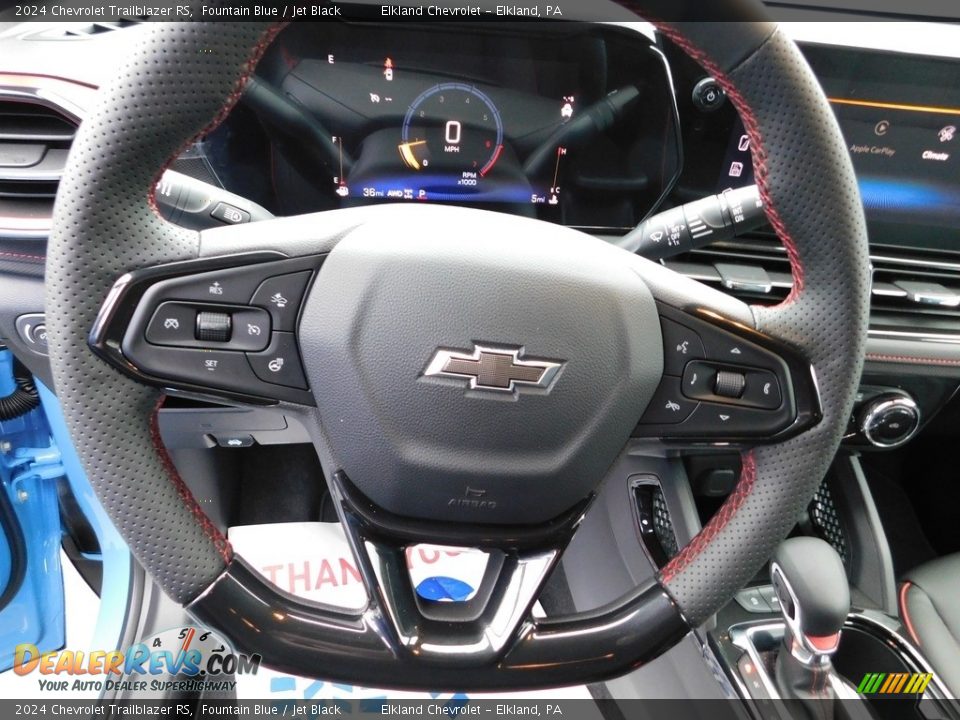 2024 Chevrolet Trailblazer RS Steering Wheel Photo #24