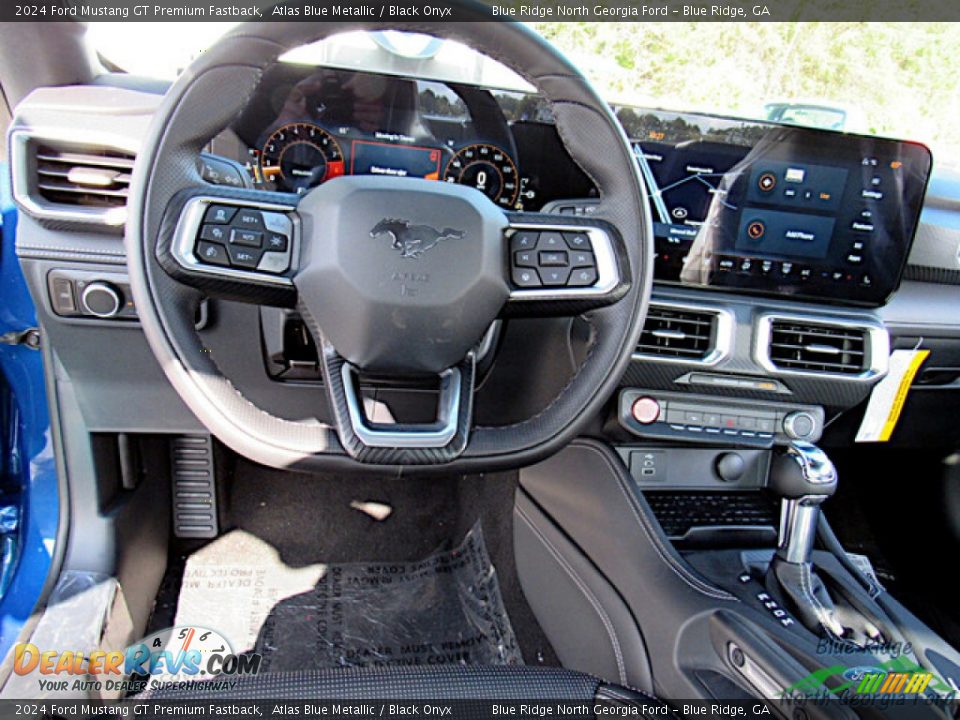 Dashboard of 2024 Ford Mustang GT Premium Fastback Photo #14