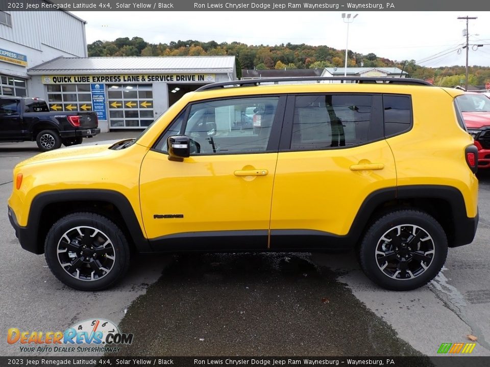 Solar Yellow 2023 Jeep Renegade Latitude 4x4 Photo #2