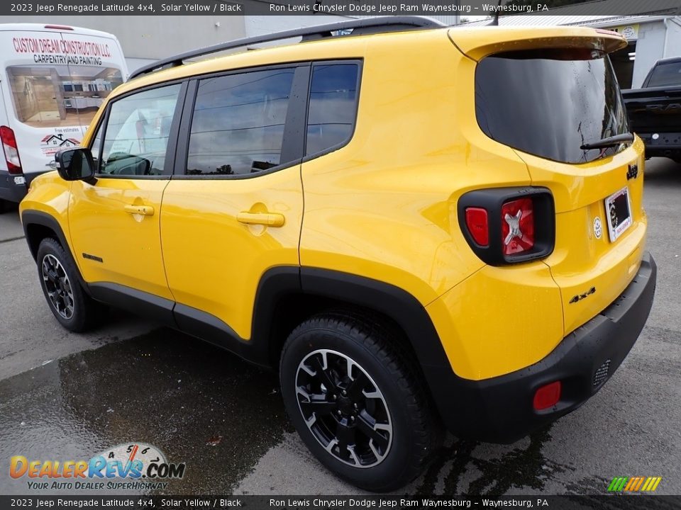 Solar Yellow 2023 Jeep Renegade Latitude 4x4 Photo #3