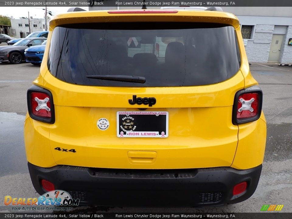 2023 Jeep Renegade Latitude 4x4 Solar Yellow / Black Photo #4