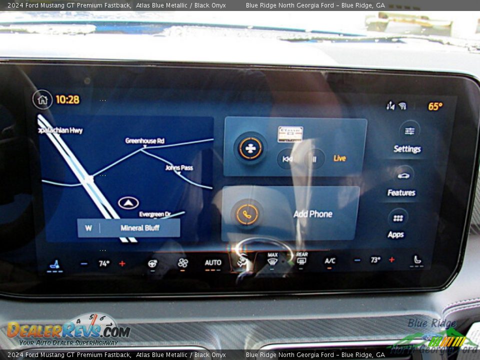 Controls of 2024 Ford Mustang GT Premium Fastback Photo #19