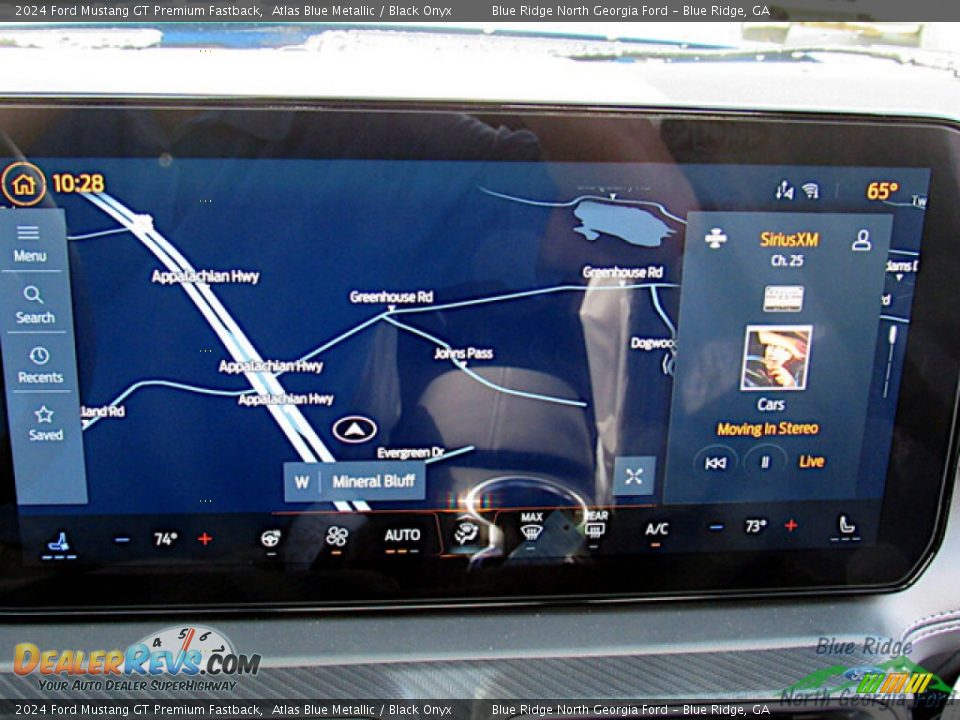 Navigation of 2024 Ford Mustang GT Premium Fastback Photo #20
