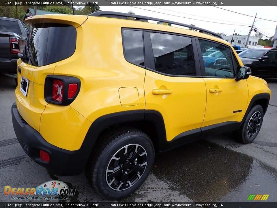 Solar Yellow 2023 Jeep Renegade Latitude 4x4 Photo #6