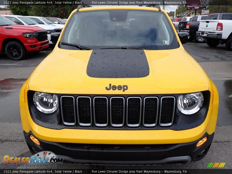 Solar Yellow 2023 Jeep Renegade Latitude 4x4 Photo #9