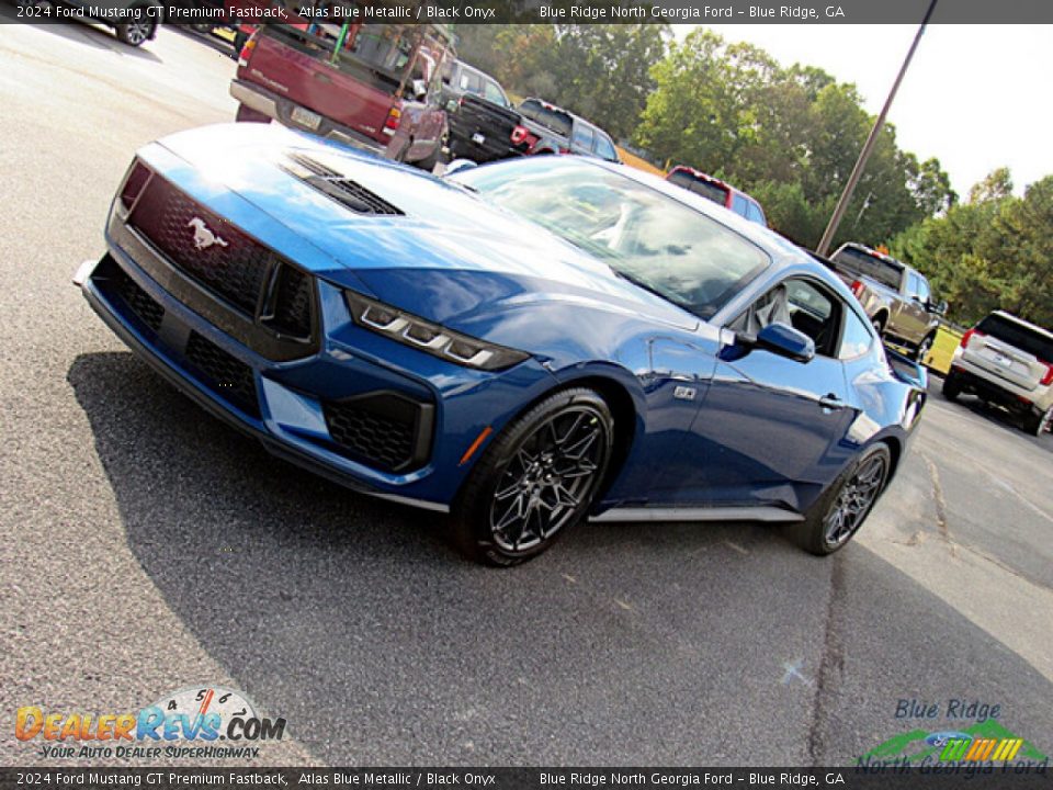 2024 Ford Mustang GT Premium Fastback Atlas Blue Metallic / Black Onyx Photo #23