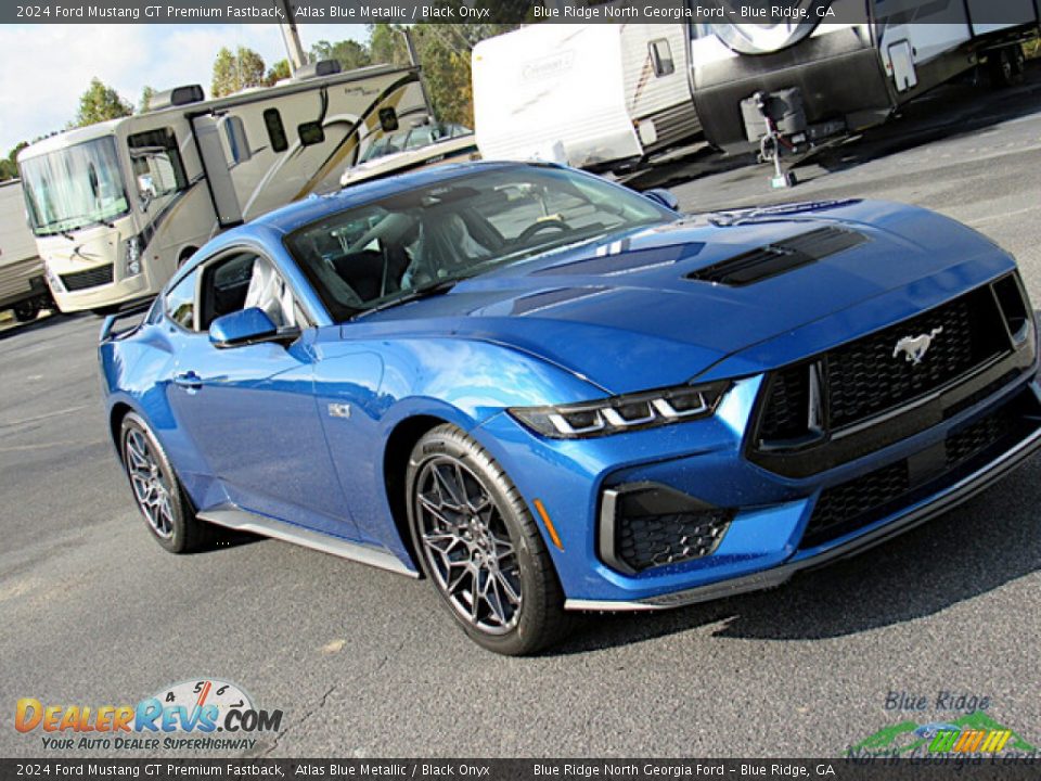 2024 Ford Mustang GT Premium Fastback Atlas Blue Metallic / Black Onyx Photo #24