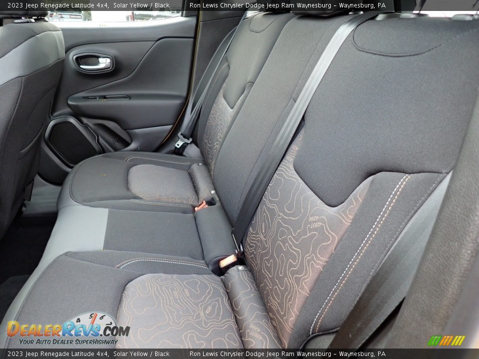 Rear Seat of 2023 Jeep Renegade Latitude 4x4 Photo #12