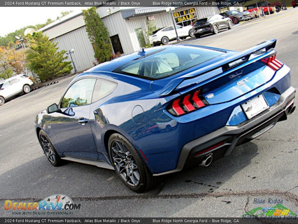 2024 Ford Mustang GT Premium Fastback Atlas Blue Metallic / Black Onyx Photo #26