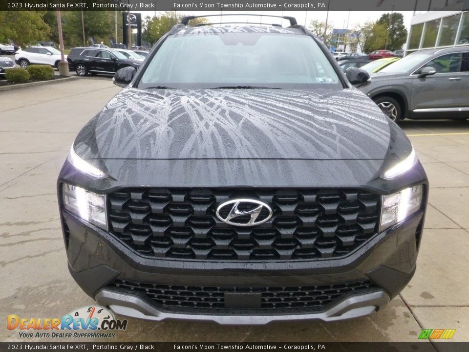 2023 Hyundai Santa Fe XRT Portofino Gray / Black Photo #8