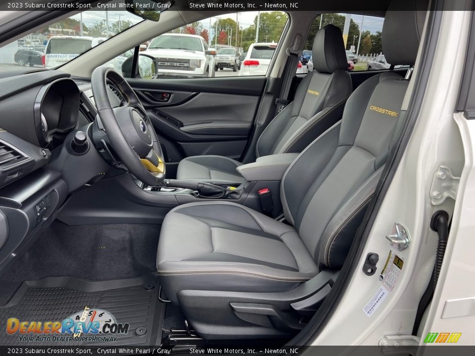 Gray Interior - 2023 Subaru Crosstrek Sport Photo #11