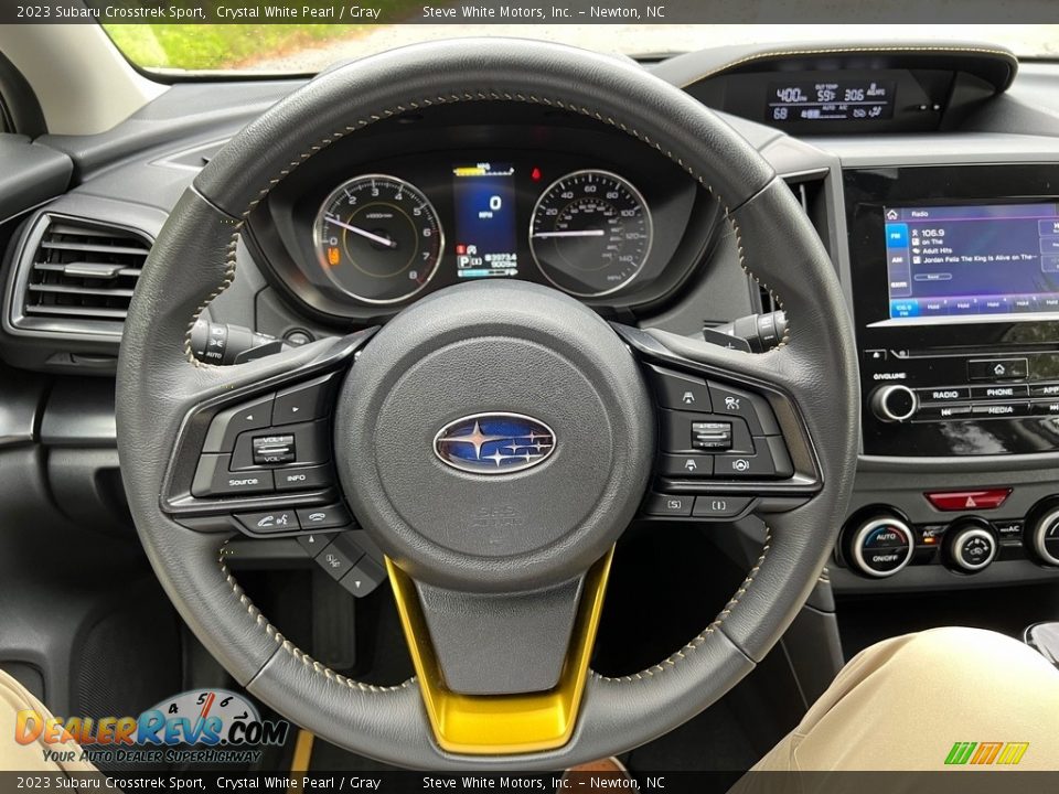 2023 Subaru Crosstrek Sport Steering Wheel Photo #17