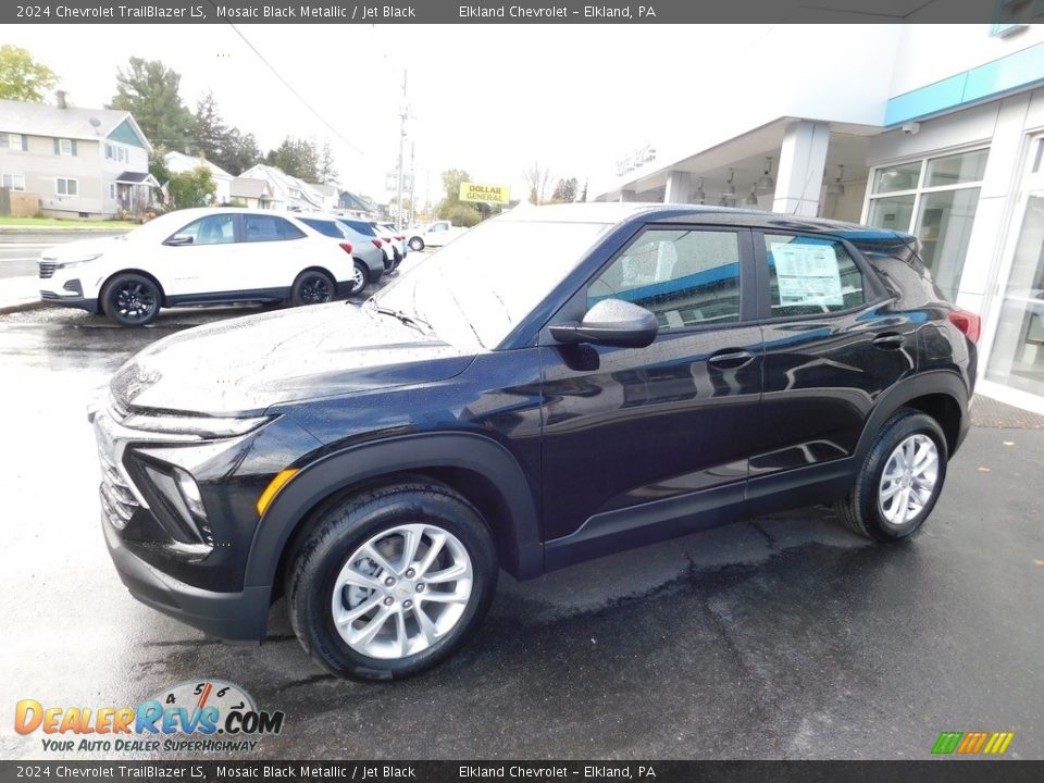 2024 Chevrolet TrailBlazer LS Mosaic Black Metallic / Jet Black Photo #1