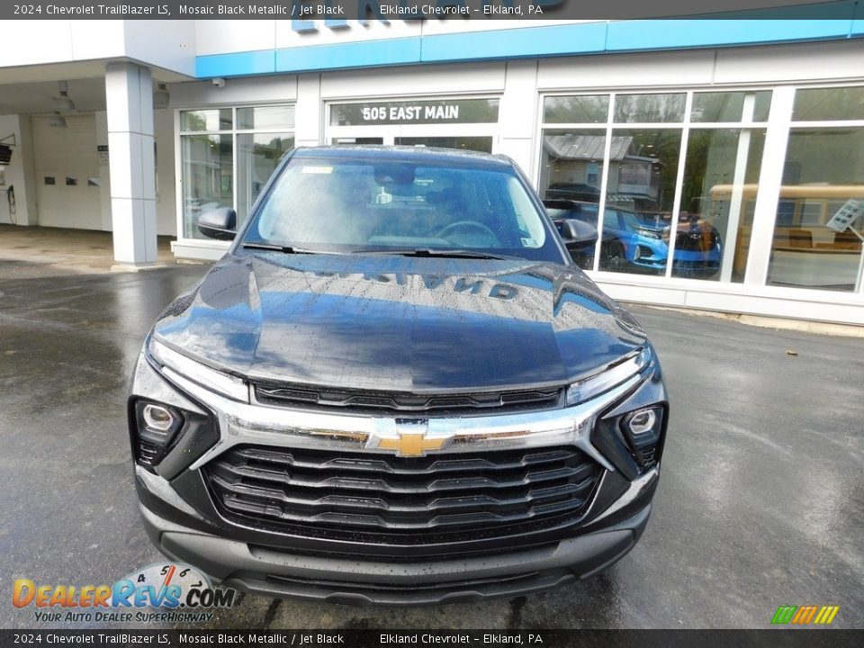 2024 Chevrolet TrailBlazer LS Mosaic Black Metallic / Jet Black Photo #3
