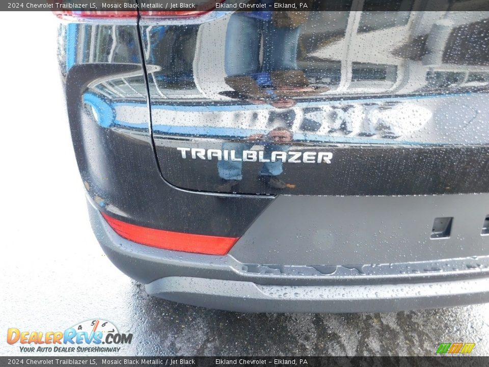 2024 Chevrolet Trailblazer LS Mosaic Black Metallic / Jet Black Photo #13
