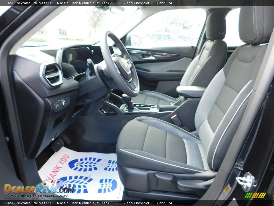 Jet Black Interior - 2024 Chevrolet Trailblazer LS Photo #17