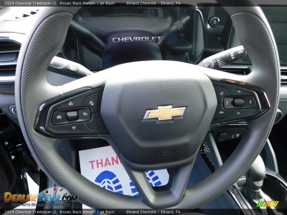 2024 Chevrolet Trailblazer LS Steering Wheel Photo #20