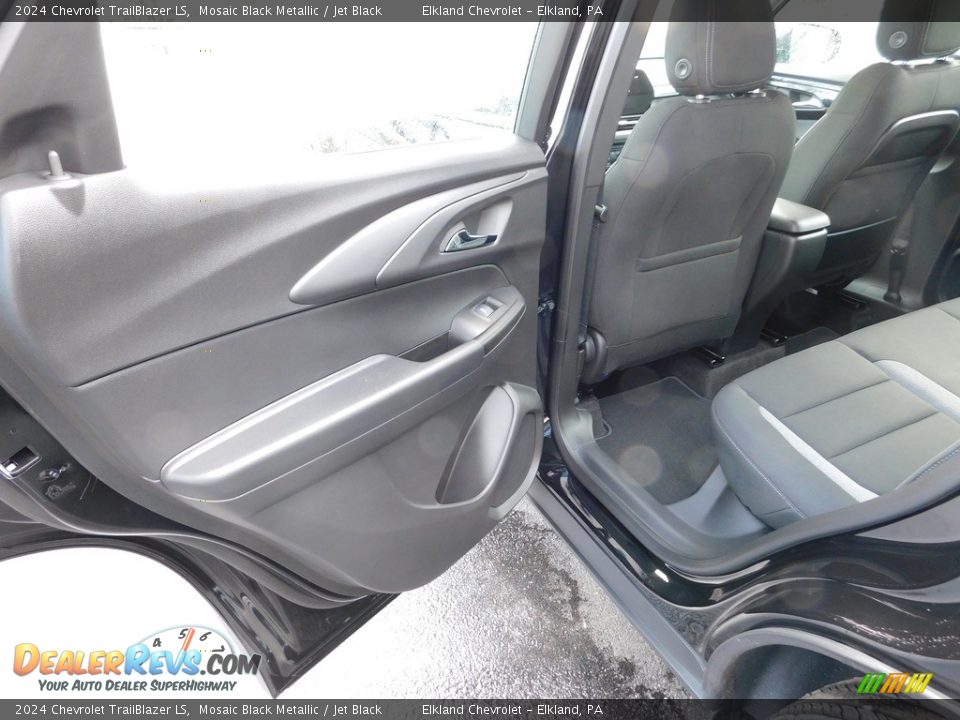 2024 Chevrolet TrailBlazer LS Mosaic Black Metallic / Jet Black Photo #35