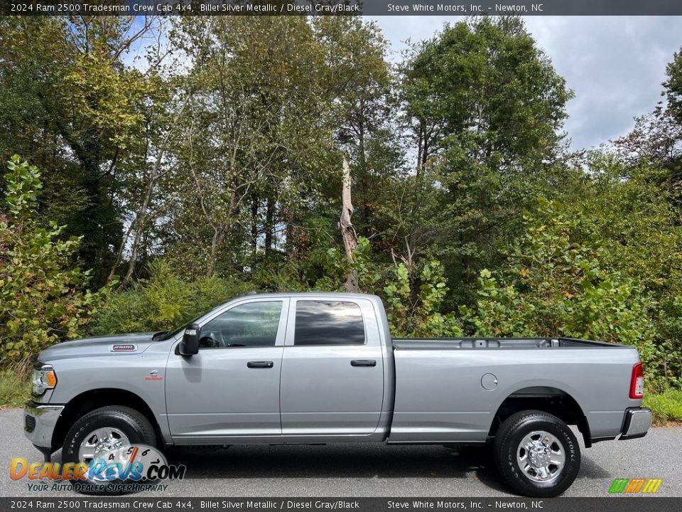 Billet Silver Metallic 2024 Ram 2500 Tradesman Crew Cab 4x4 Photo #1