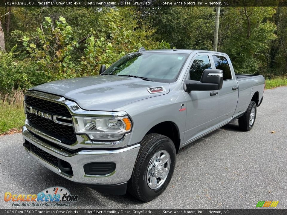 Billet Silver Metallic 2024 Ram 2500 Tradesman Crew Cab 4x4 Photo #2