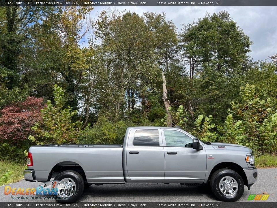 Billet Silver Metallic 2024 Ram 2500 Tradesman Crew Cab 4x4 Photo #5