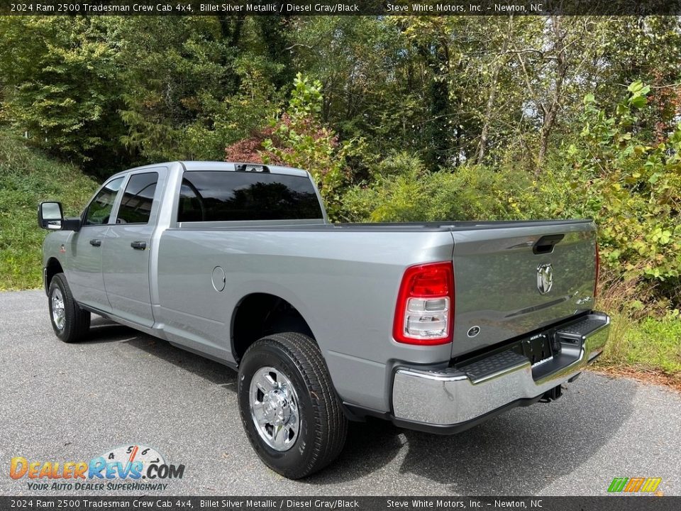 2024 Ram 2500 Tradesman Crew Cab 4x4 Billet Silver Metallic / Diesel Gray/Black Photo #9