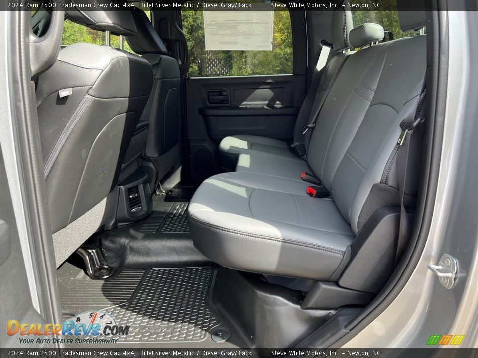 Rear Seat of 2024 Ram 2500 Tradesman Crew Cab 4x4 Photo #14