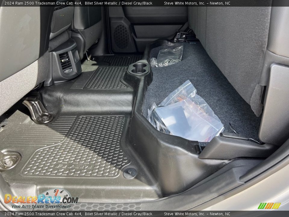 Rear Seat of 2024 Ram 2500 Tradesman Crew Cab 4x4 Photo #15