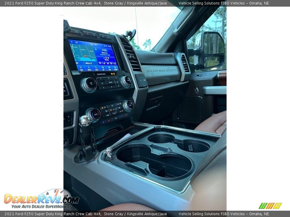 2021 Ford F250 Super Duty King Ranch Crew Cab 4x4 Stone Gray / Kingsville Antique/Java Photo #20