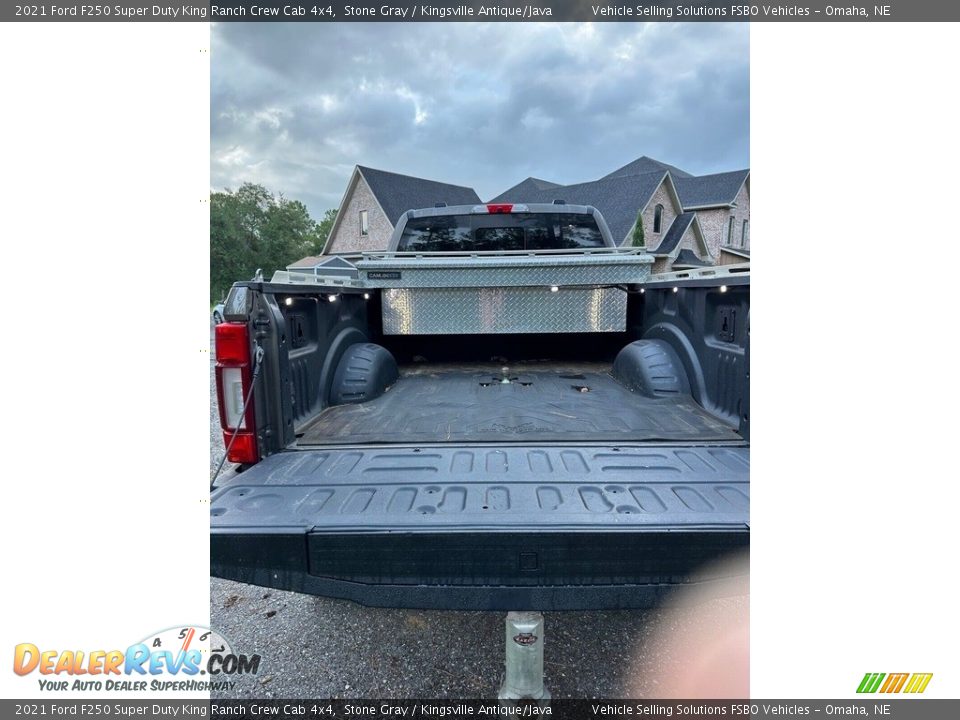 2021 Ford F250 Super Duty King Ranch Crew Cab 4x4 Stone Gray / Kingsville Antique/Java Photo #29